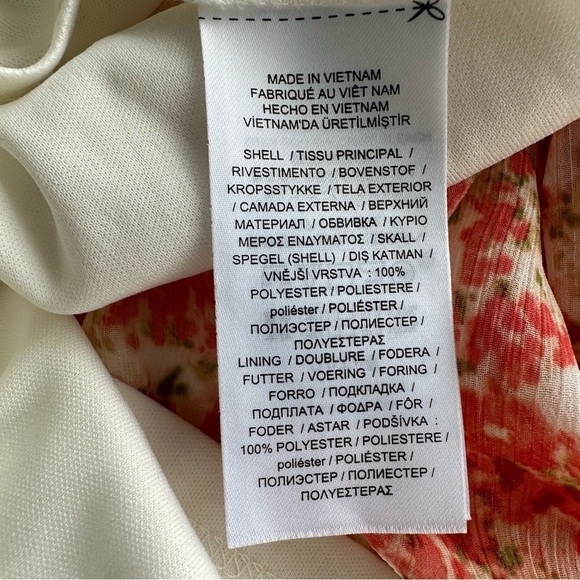 LAUREN Ralph Lauren Floral Ruffle-Trim Georgette Gown, size 8 - Picture 13 of 14